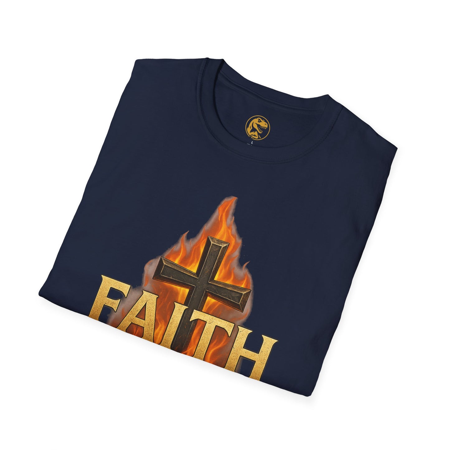 Faith Built in Fire Unisex Softstyle T-Shirt